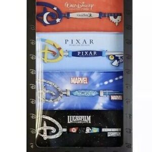 Disney Studios Starter Key Collection x 4 Disney,Pixar,Marvel,Lucasfilm New